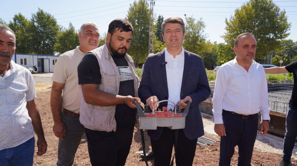 Adıyaman Belediye Başkanı Tutdere, İlk Kreşin Temelini Attı