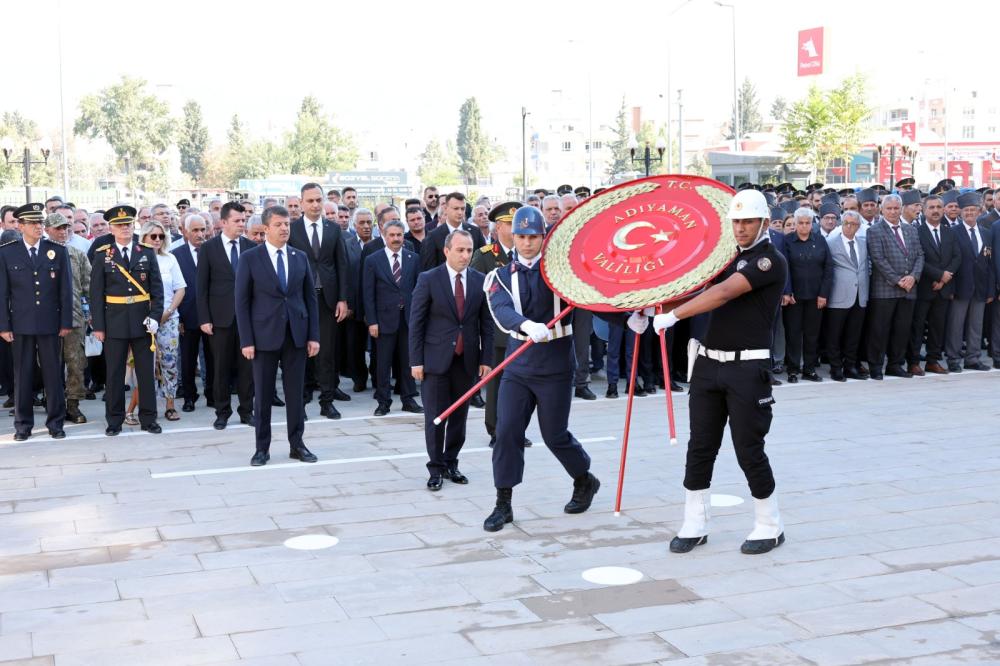 ADIYAMAN’DA ŞANLI ZAFERİN 102. YILDÖNÜMÜ KUTLANDI