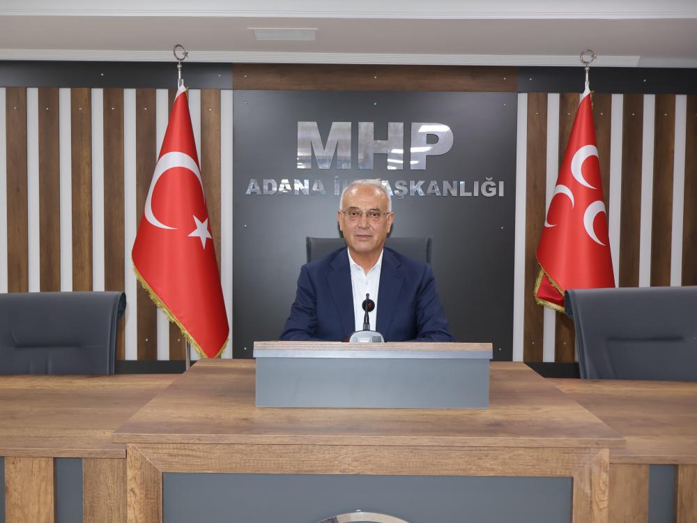 MHP ADANA İL BAŞKANI YUSUF KANLI’DAN GAZİLER GÜNÜ MESAJI