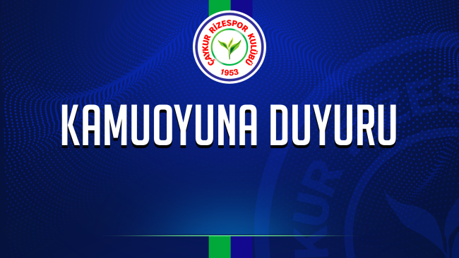 Çaykur Rizespor'da olağanüstü genel kurul toplantısı yapılacak