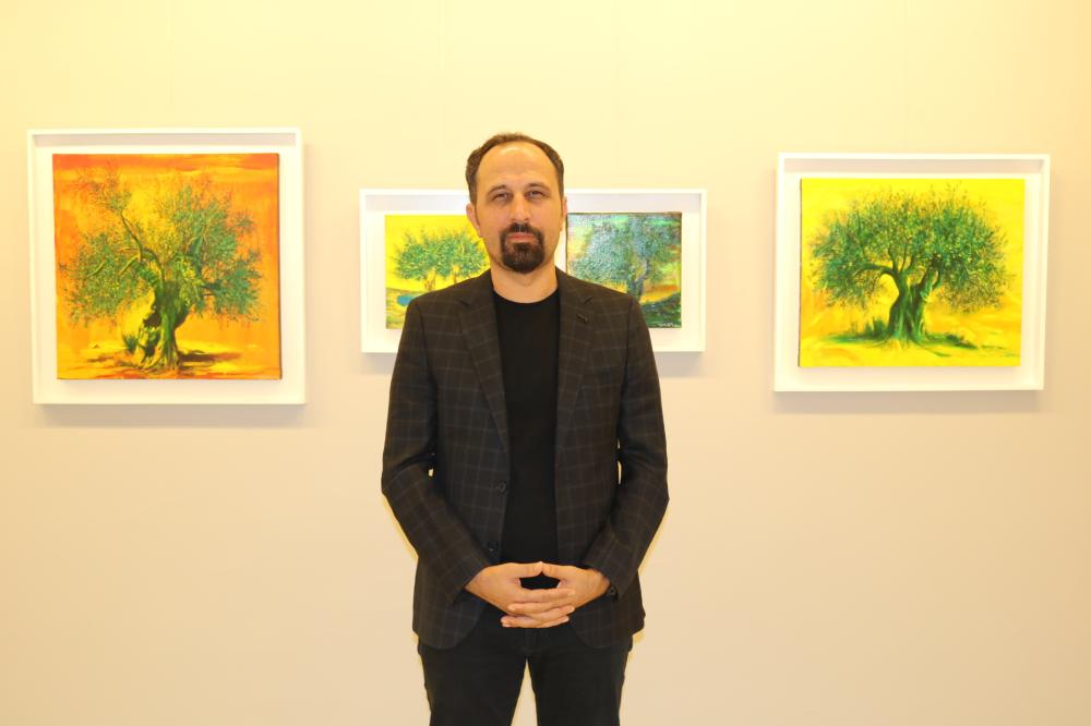 “Sentez - Art” Karma Sergisi SANKO Sanat Galerisi’nde Sanatseverlerle Buluştu