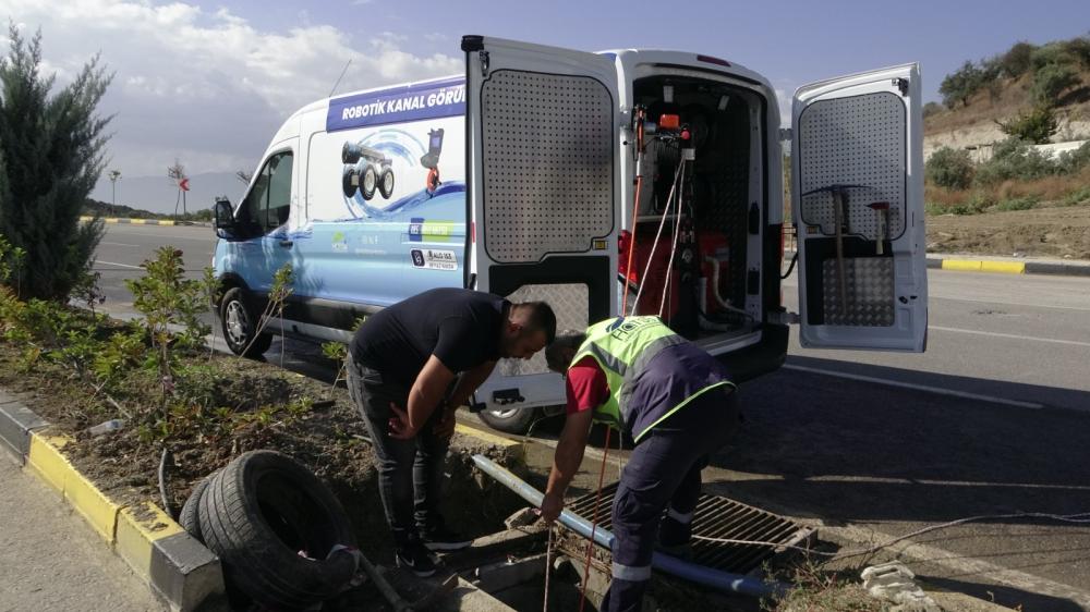 HATAY’DA ROBOTİK KANAL GÖRÜNTÜLEME SİSTEMİYLE ARIZALAR DAHA HIZLI TESPİT EDİLİYOR