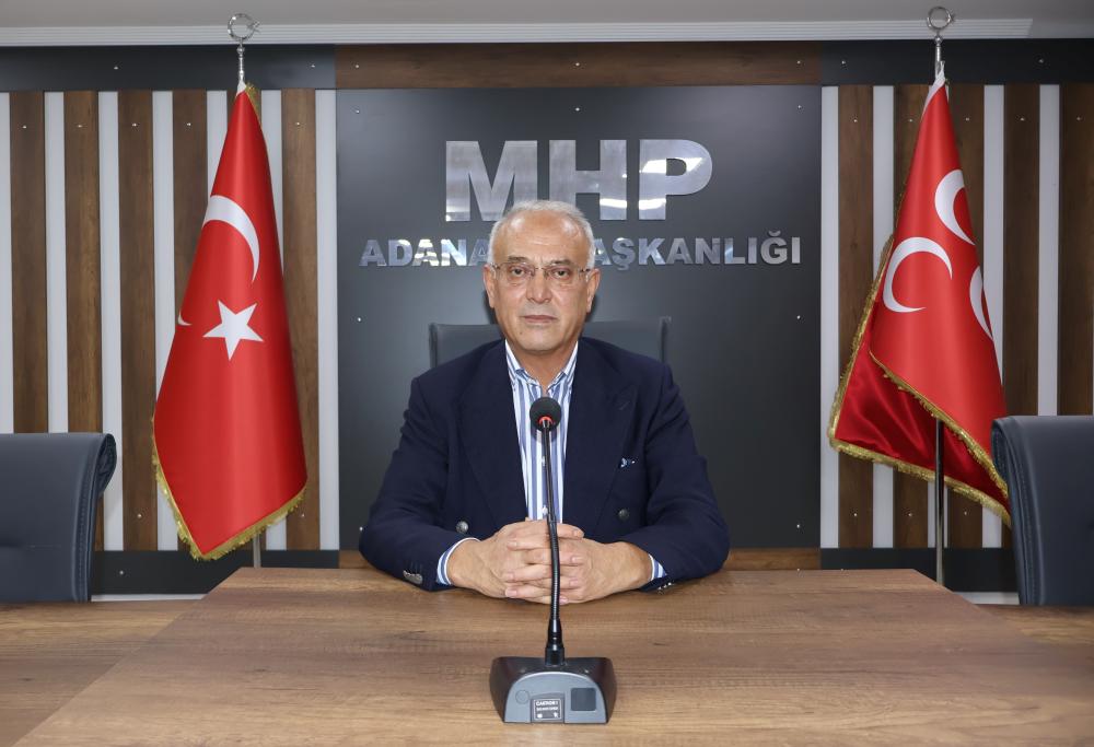 MHP ADANA İL BAŞKANI YUSUF KANLI'DAN ATATÜRK’ÜN 86. YILINDA ANMA MESAJI