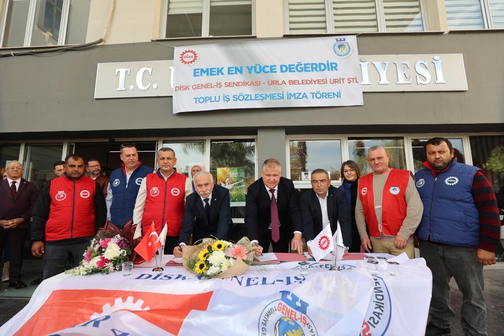 Emekçiler İçin Büyük Adım: Urla Belediyesi ve DİSK’ten Örnek Sözleşme