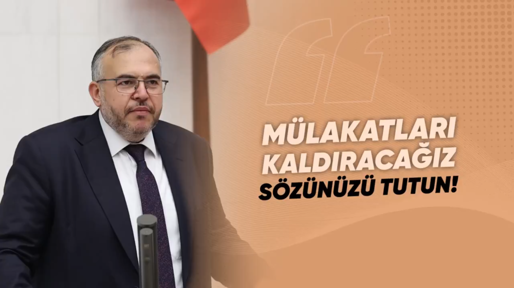 NECMETTİN ÇALIŞKAN’DAN SÖZLÜ MÜLAKAT TEPKİSİ: 