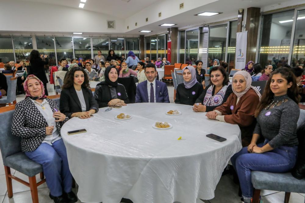 Bayraklı’dan kadına karşı şiddete güçlü mesaj