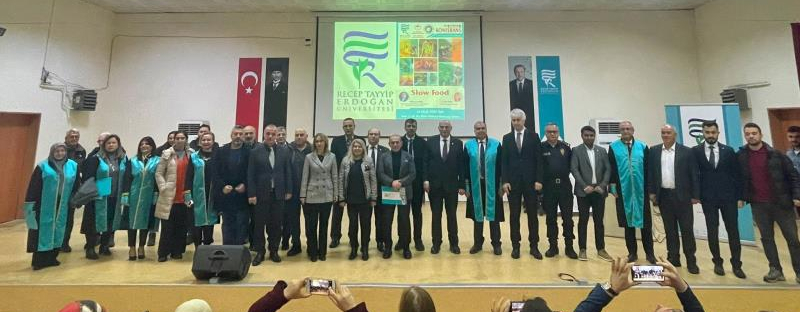 RTEÜ’de Tarımsal Eğitimin 179. Yılı Slow Food Konferansı ile Kutlandı