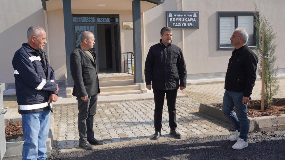 Adıyaman’da Dayanışma Örneği: Yeni Mahalle’de Taziye Evi İnşa Edildi