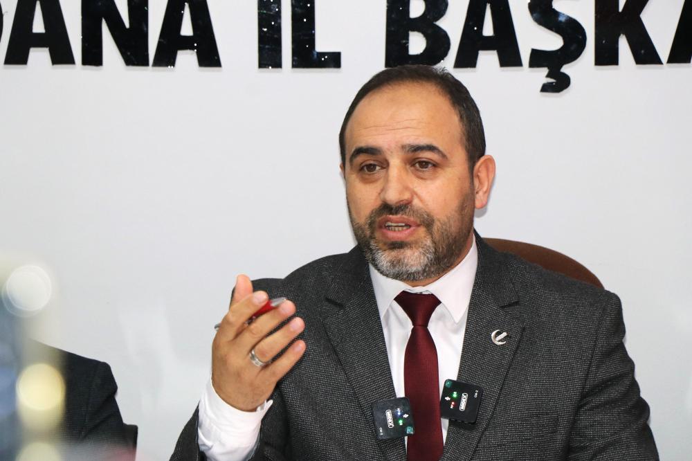 YRP ADANA İL BAŞKANI ÖZDEMİR: 