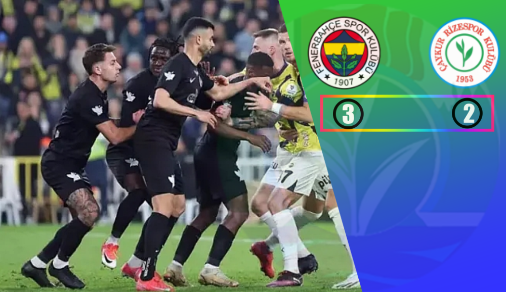 Kadıköy’de Nefes Kesen Maç: Fenerbahçe Rizespor’u Son Dakikada Devirdi