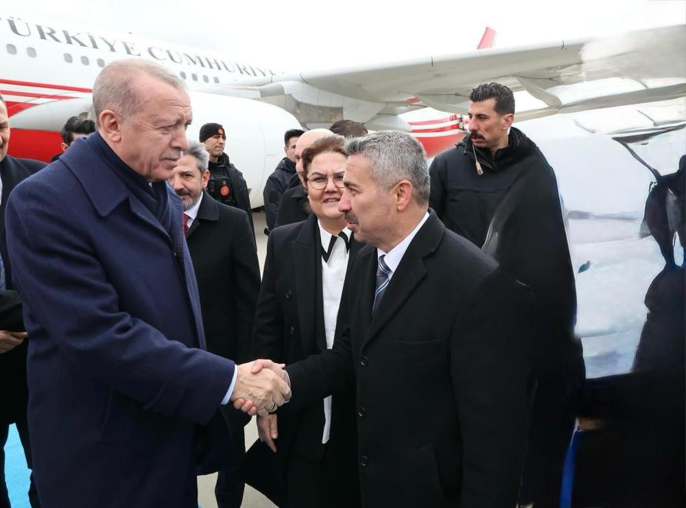 CUMHURBAŞKANI ERDOĞAN, DEPREMİN YIL DÖNÜMÜNDE ADIYAMAN’DA
