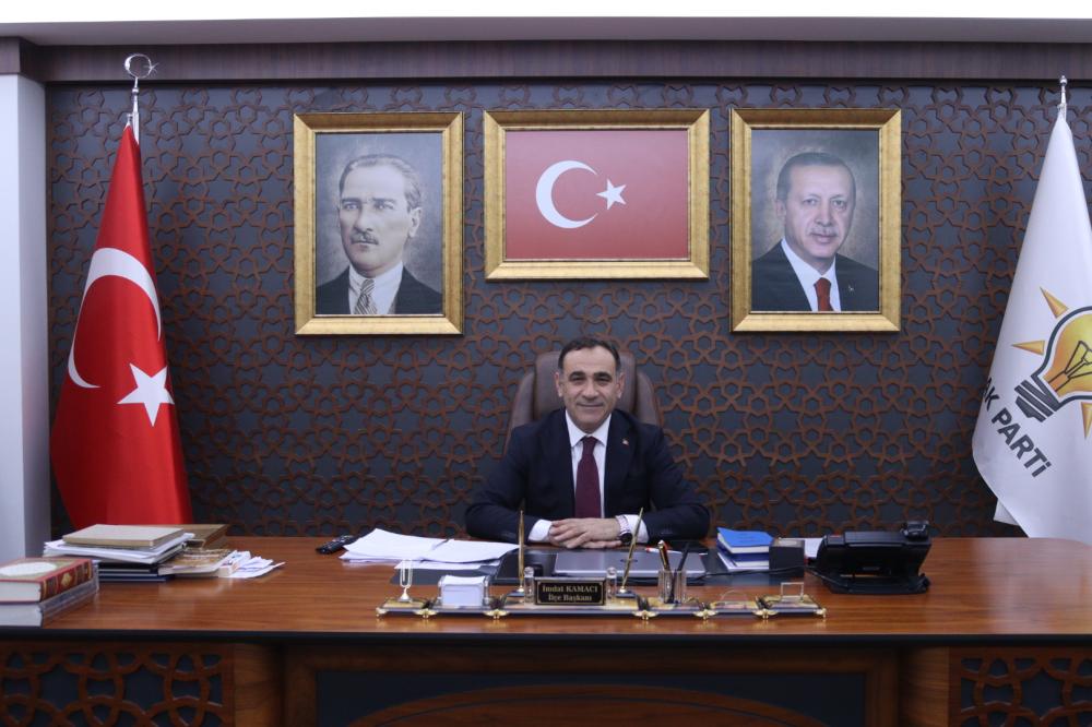 AK PARTİ SULTANGAZİ İLÇE BAŞKANI İMDAT KAMACI, UHA TEMSİLCİSİNİ AĞIRLADI