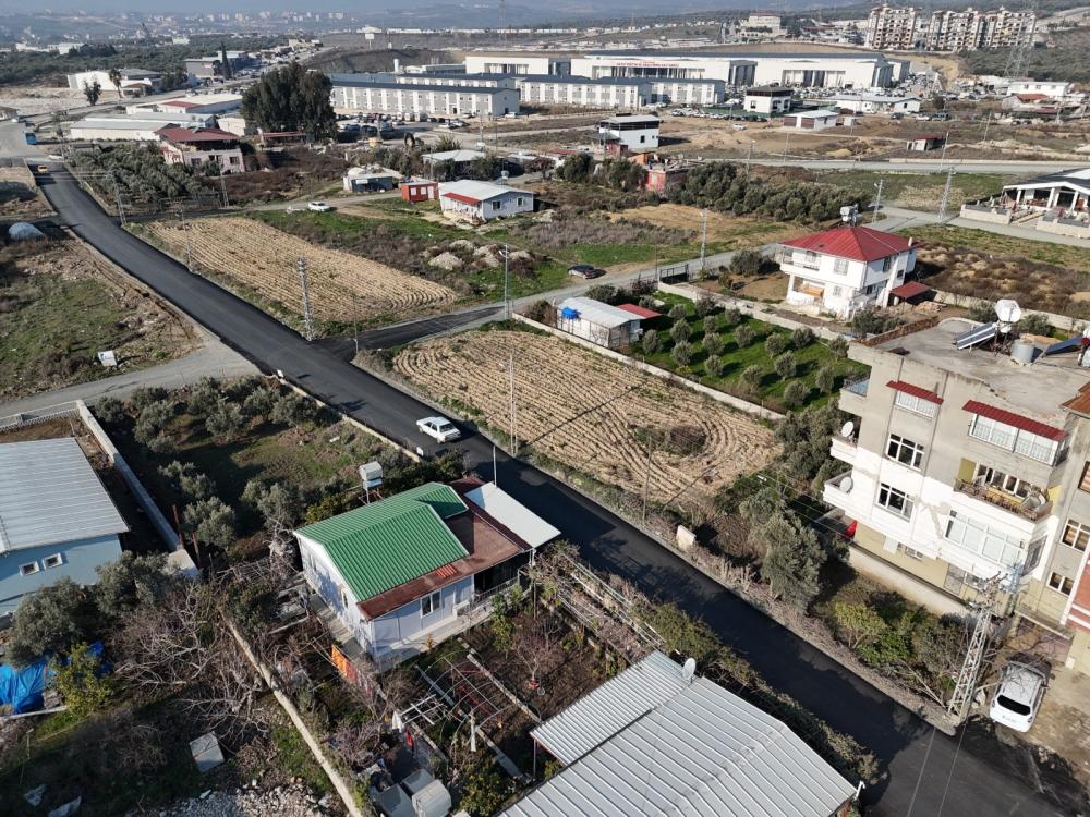 HATAY BÜYÜKŞEHİR BELEDİYESİ YOL ÇALIŞMALARINA DEVAM EDİYOR