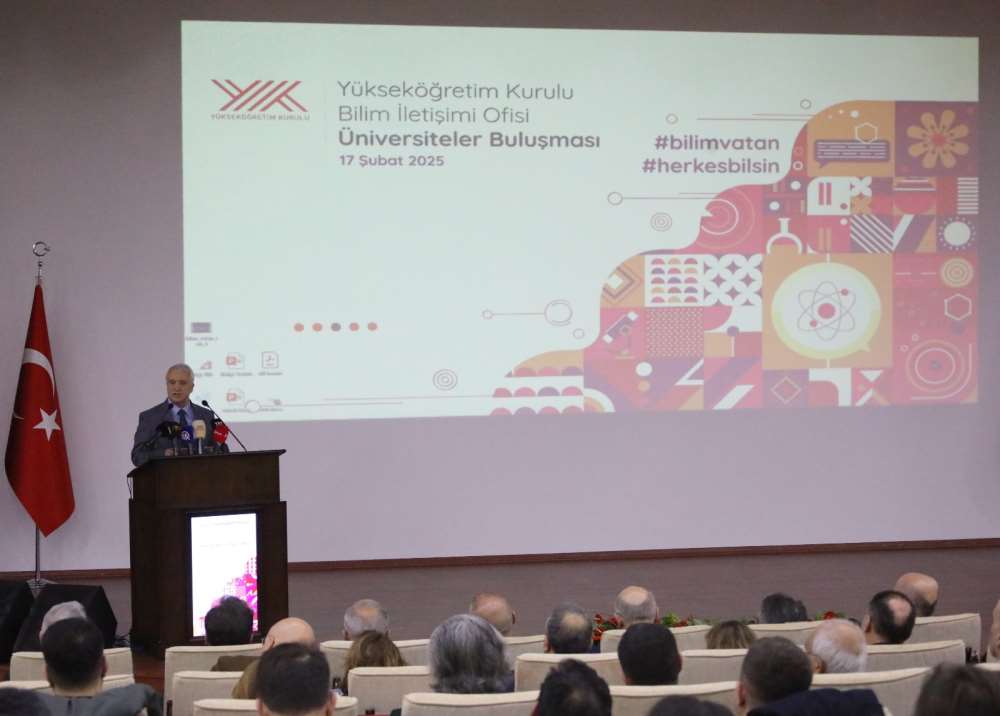 YÖK’TEN “BİLİM İLETİŞİMİ OFİSİ ÜNİVERSİTELER BULUŞMASI” ETKİNLİĞİ