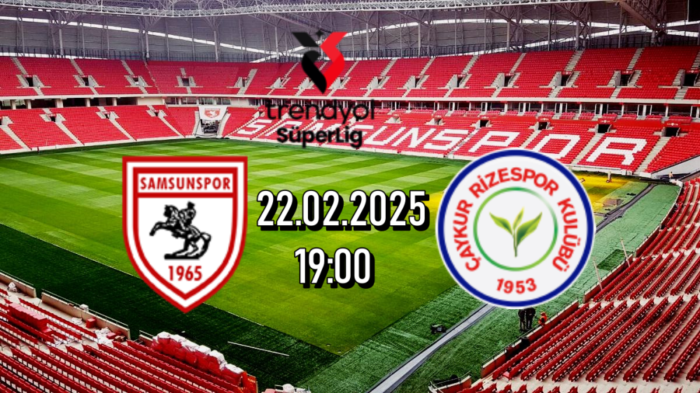 Çaykur Rizespor, Karadeniz Derbisinde Samsunspor’a Konuk Oluyor