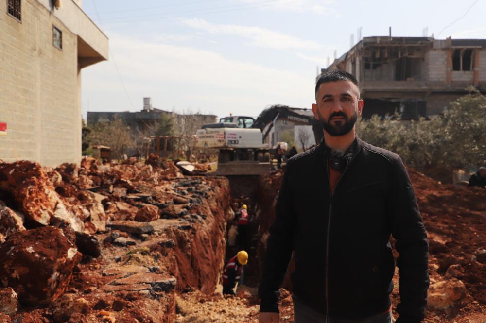 HATAY BÜYÜKŞEHİR BELEDİYESİ’NDEN REYHANLI’DA KANALİZASYON ÇALIŞMASI