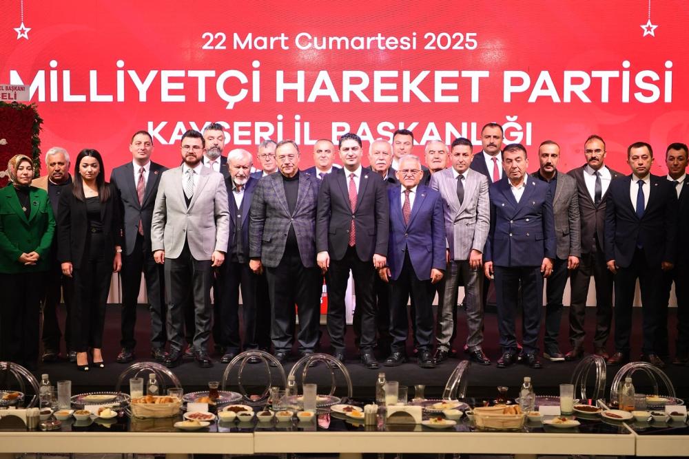 MEMDUH BÜYÜKKILIÇ: “KAYSERİ’MİZ CUMHURUN KALESİDİR”