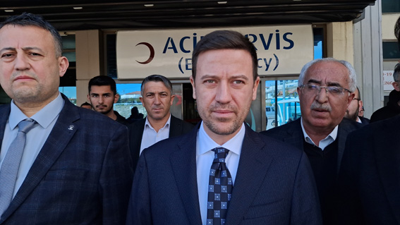MİLLETVEKİLİ BAYKOÇ, BEYPAZARI’NDAKİ MADEN KAZASI YARALILARINI ZİYARET ETTİ