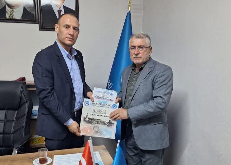 Başkan Polat, Kahta Ülkü Ocakları Başkanını ziyaret etti