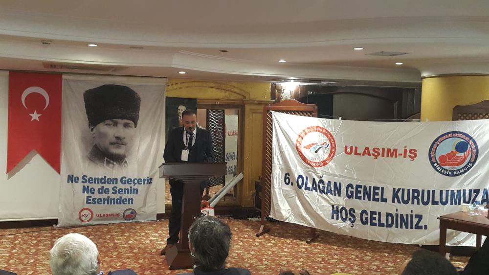 ULAŞIM-İŞ SENDİKASI'NDA YENİ DÖNEM: YUSUF YALÇIN GENEL BAŞKAN SEÇİLDİ