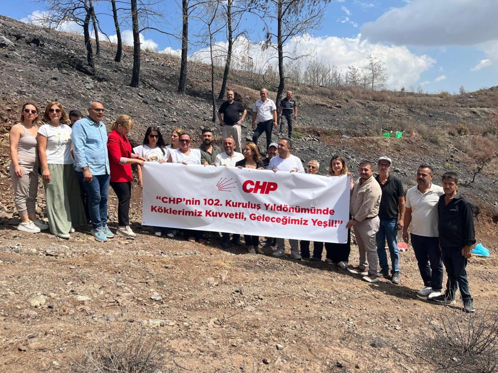 CHP ANTAKYA İLÇE ÖRGÜTÜNDEN 102. KURULUŞ YILDÖNÜMÜNDE ANLAMLI ETKİNLİK: “KÖKLERİMİZ ASİL VE SAĞLAM, GELECEĞİMİZ YEŞİL”