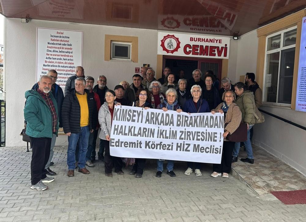 HALKLARIN İKLİM ZİRVESİ EDREMİT KÖRFEZİ MECLİSİ KURULDU!
