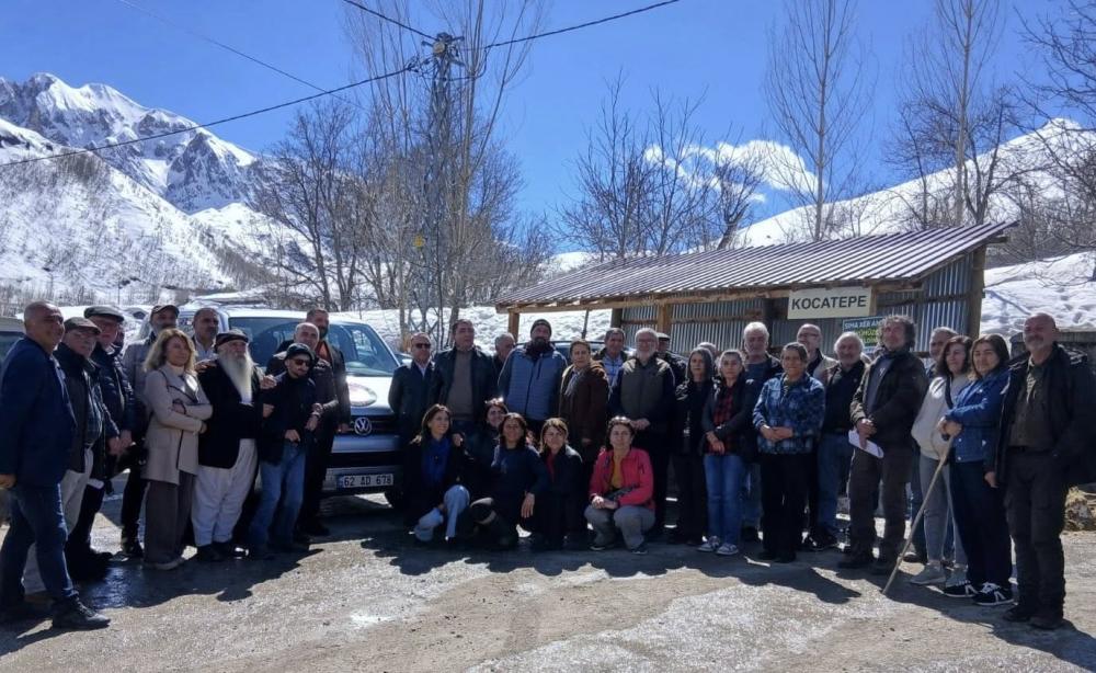 MADENE BİR TEPKİ DE TUNCELİ'DEN