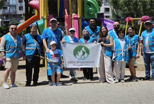 İzmir’de ortak yaşam alanlarında örnek dayanışma