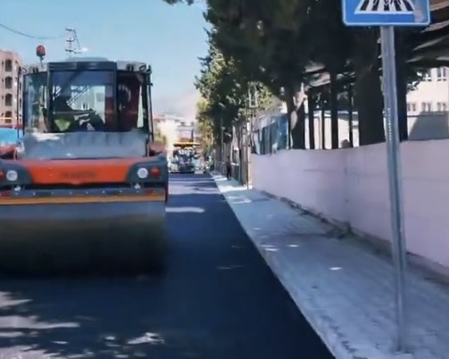 ANTAKYA BELEDİYESİ :YOL ÇALIŞMALARI ARALIKSIZ SÜRÜYOR