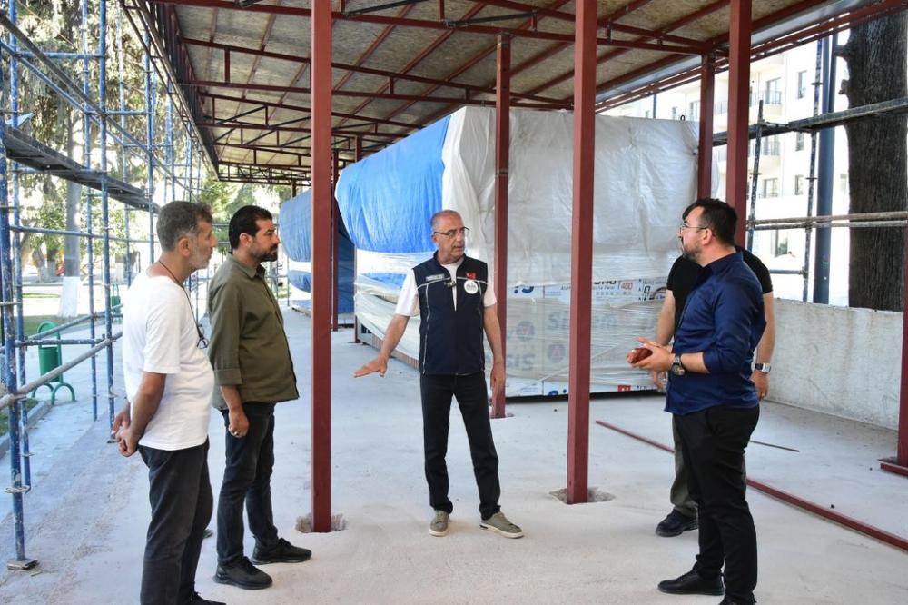 ANTAKYA’DA VALİ ÜRGEN PARKI GÜZELLEŞTİRİLİYOR