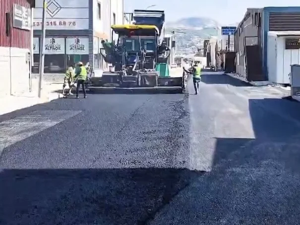 YENİ SANAYİ SİTESİ ASFALT ÇALIŞMALARI