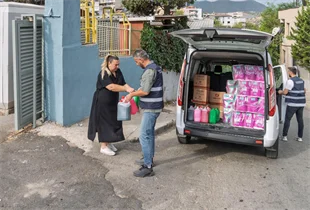 BÜYÜKŞEHİR’DEN OKULLARA HİJYEN DESTEĞİ