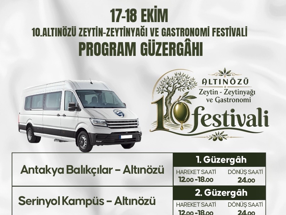 HBB’DEN ZEYTİN FESTİVALİNE ÜCRETSİZ ULAŞIM DESTEĞİ