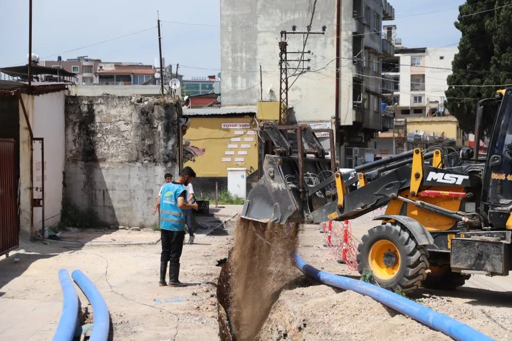 REYHANLI VE KUMLU’DA İÇME SUYU ŞEBEKESİNDE SONA DOĞRU
